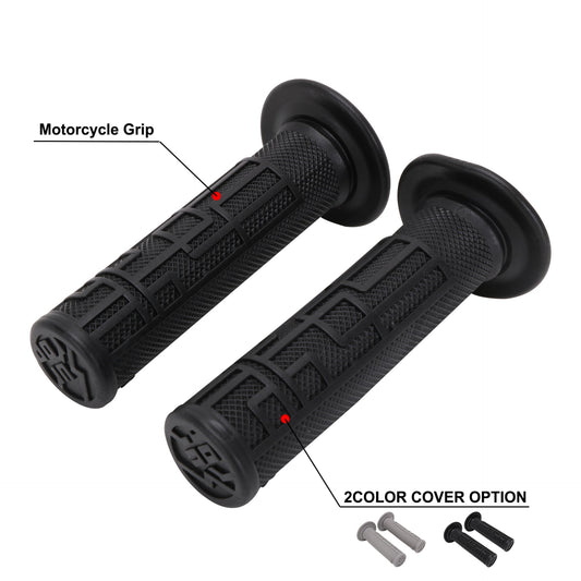 PVC Handlebar Grips JFG S-20-QF Fit Surron Light Bee X S Electric Dirt Bike Motorcycle