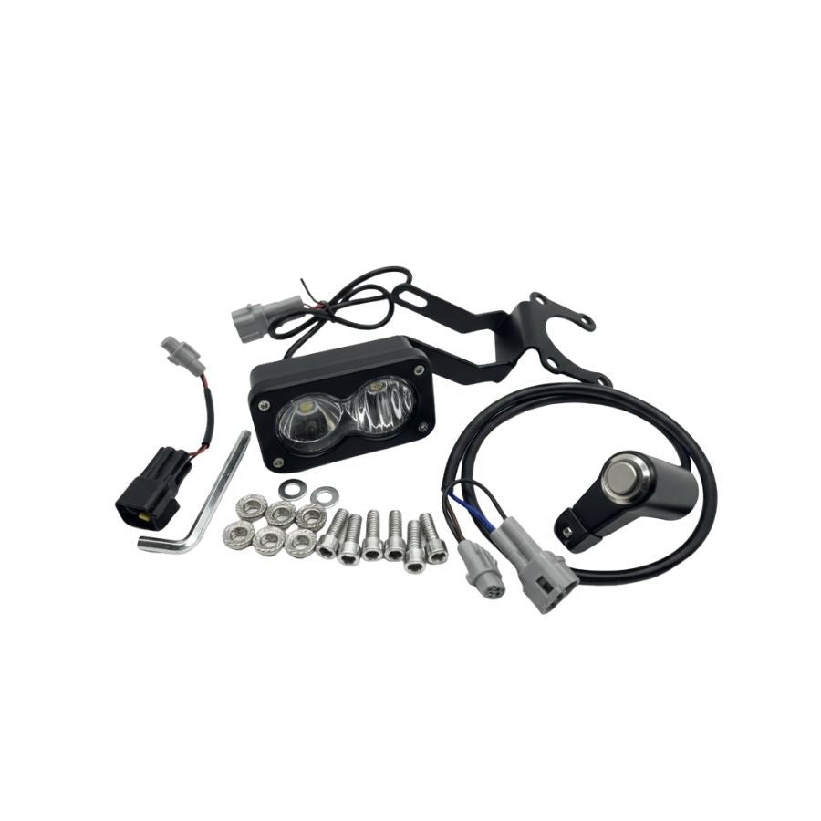 Trontech Baja Light LED Headlight for Surron Light Bee X Talaria Segway E-Moto Dirt Bike, 18W 8V-50V Off-Road Enduro Head Lamp